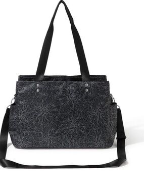 Baggallini The Only Bag - Multi-Compartment XL Size Midnight Blossom NWT